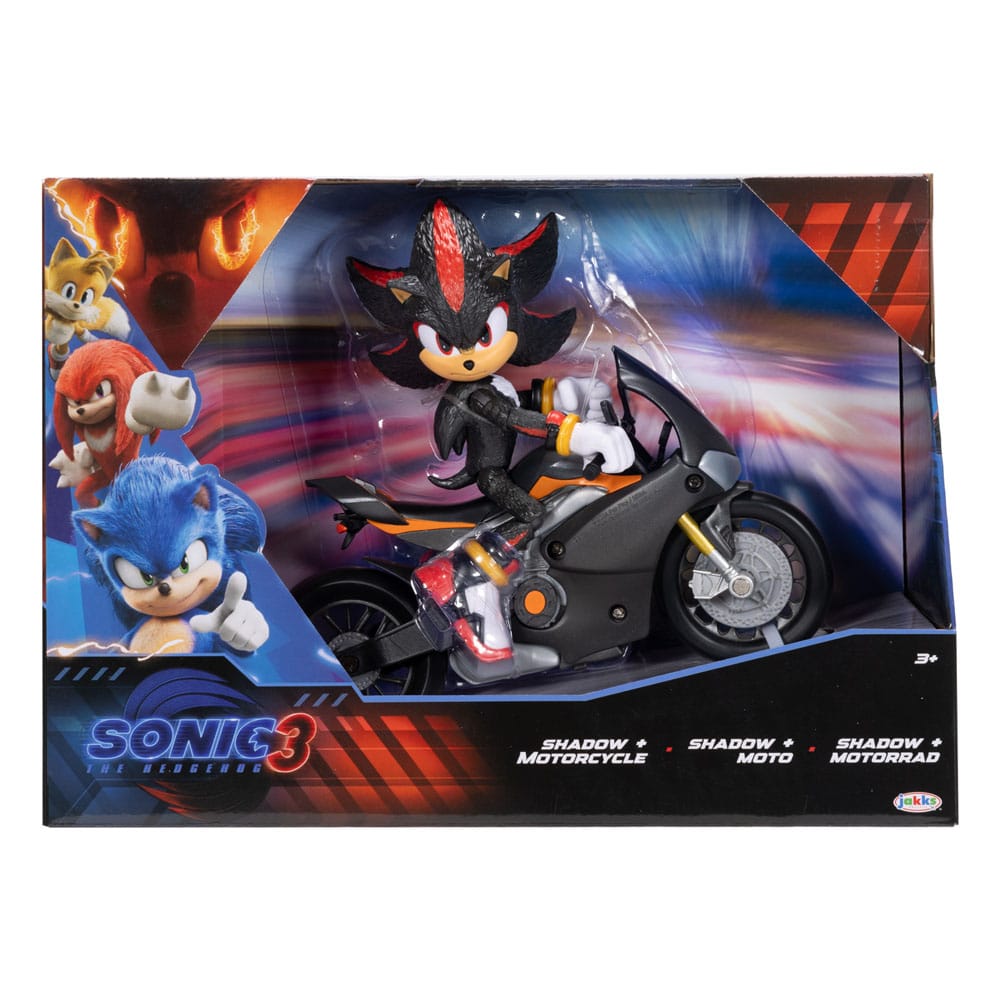 Sonic - The Hedgehog Movie 3 Action Figure with Vehicle 13cm - Action Figures - Jakks Pacific - Hobby Figures UK