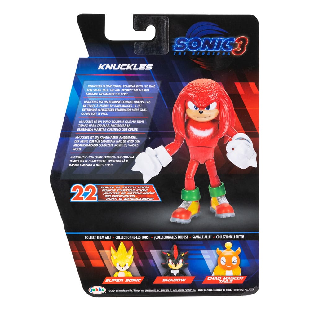Sonic - The Hedgehog Movie 3 Mini Figures Wave 2 13cm Assortment (6) - Mini Figures - Jakks Pacific - Hobby Figures UK