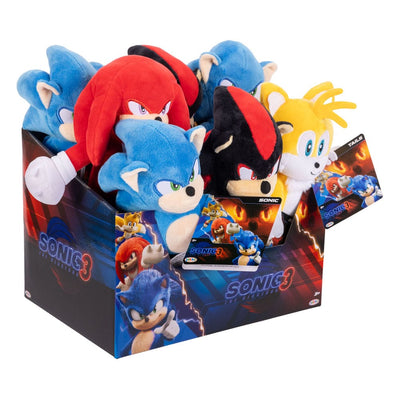 Sonic - The Hedgehog Movie 3 Plush Figures Wave 1 23cm Assortment (8) - Plush - Jakks Pacific - Hobby Figures UK
