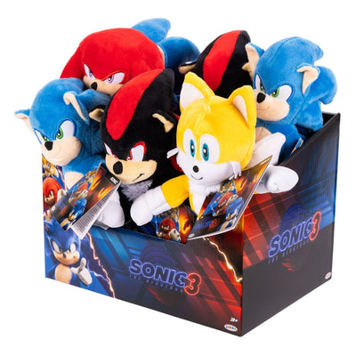 Sonic - The Hedgehog Movie 3 Plush Figures Wave 1 23cm Assortment (8) - Plush - Jakks Pacific - Hobby Figures UK