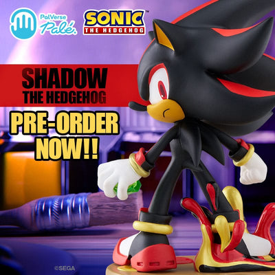 Sonic - The Hedgehog PalVerse PVC Statue Shadow 10cm - Scale Statue - Bushiroad - Hobby Figures UK