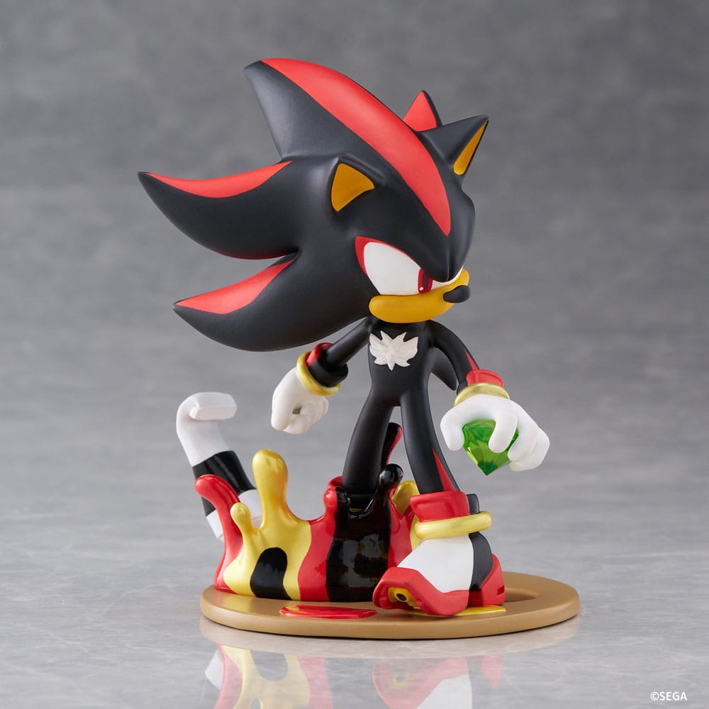 Sonic - The Hedgehog PalVerse PVC Statue Shadow 10cm - Scale Statue - Bushiroad - Hobby Figures UK