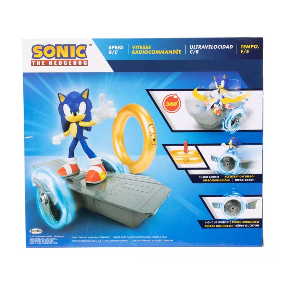 Sonic - The Hedgehog RC Vehicle Sonic Speed - Action Figures - Jakks Pacific - Hobby Figures UK