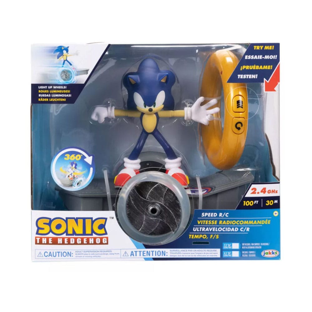 Sonic - The Hedgehog RC Vehicle Sonic Speed - Action Figures - Jakks Pacific - Hobby Figures UK