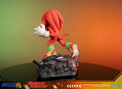 Sonic the Hedgehog 2 Statue Knuckles Standoff 30cm - Scale Statue - First 4 Figures - Hobby Figures UK