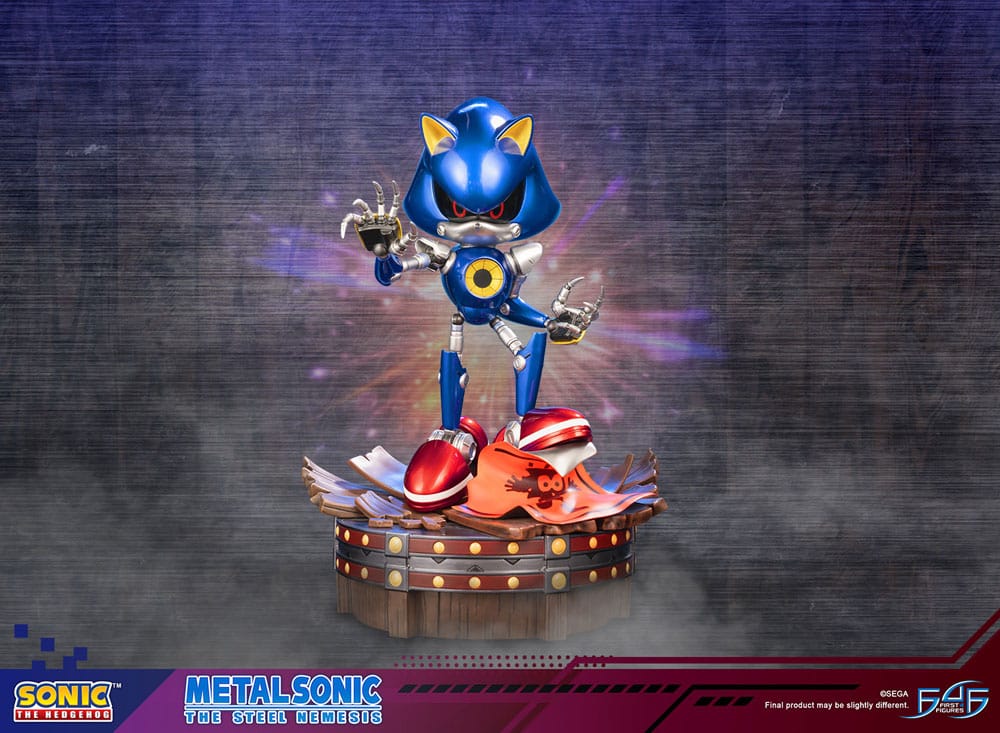 Sonic the Hedgehog Statue Metal Sonic 38cm - Scale Statue - First 4 Figures - Hobby Figures UK