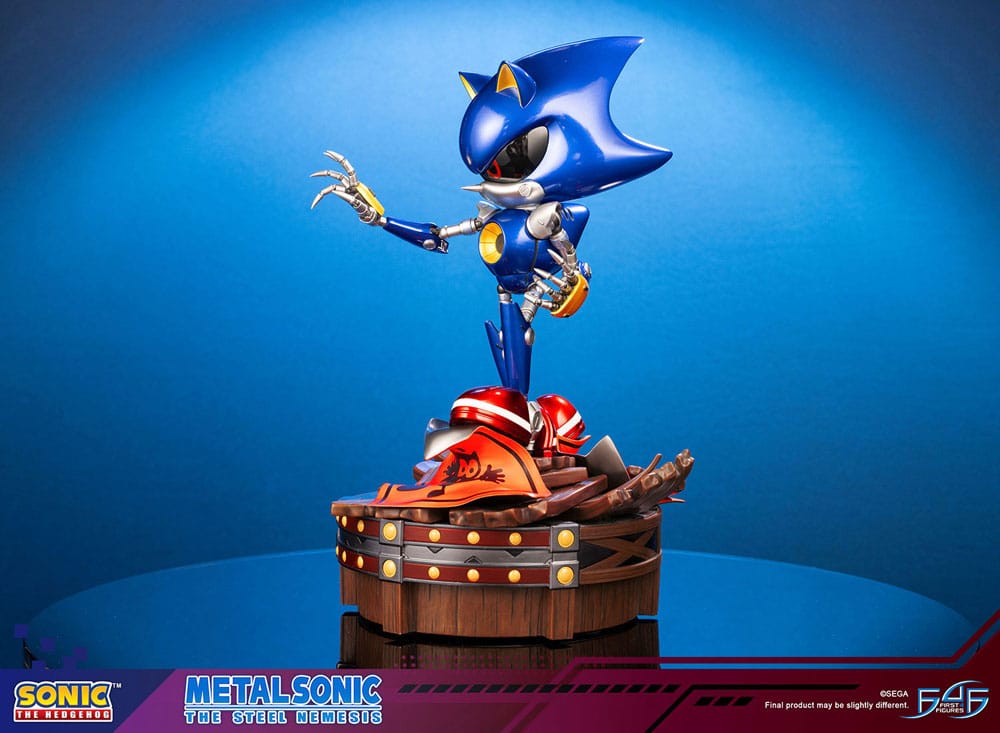 Sonic the Hedgehog Statue Metal Sonic 38cm - Scale Statue - First 4 Figures - Hobby Figures UK