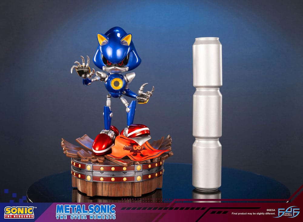 Sonic the Hedgehog Statue Metal Sonic 38cm - Scale Statue - First 4 Figures - Hobby Figures UK