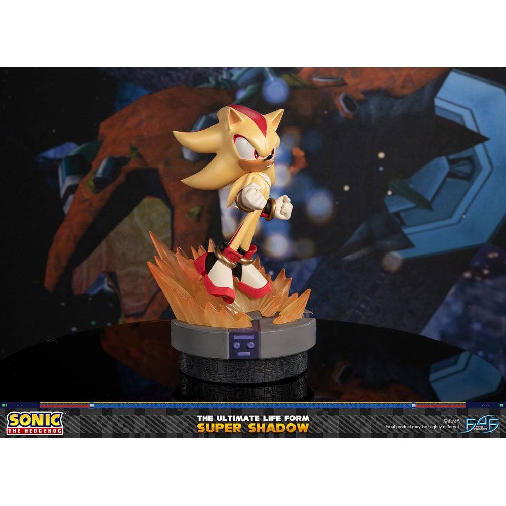 Sonic the Hedgehog The Ultimate Life Form Statue Super Shadow Standard Edition 32cm - Scale Statue - First 4 Figures - Hobby Figures UK