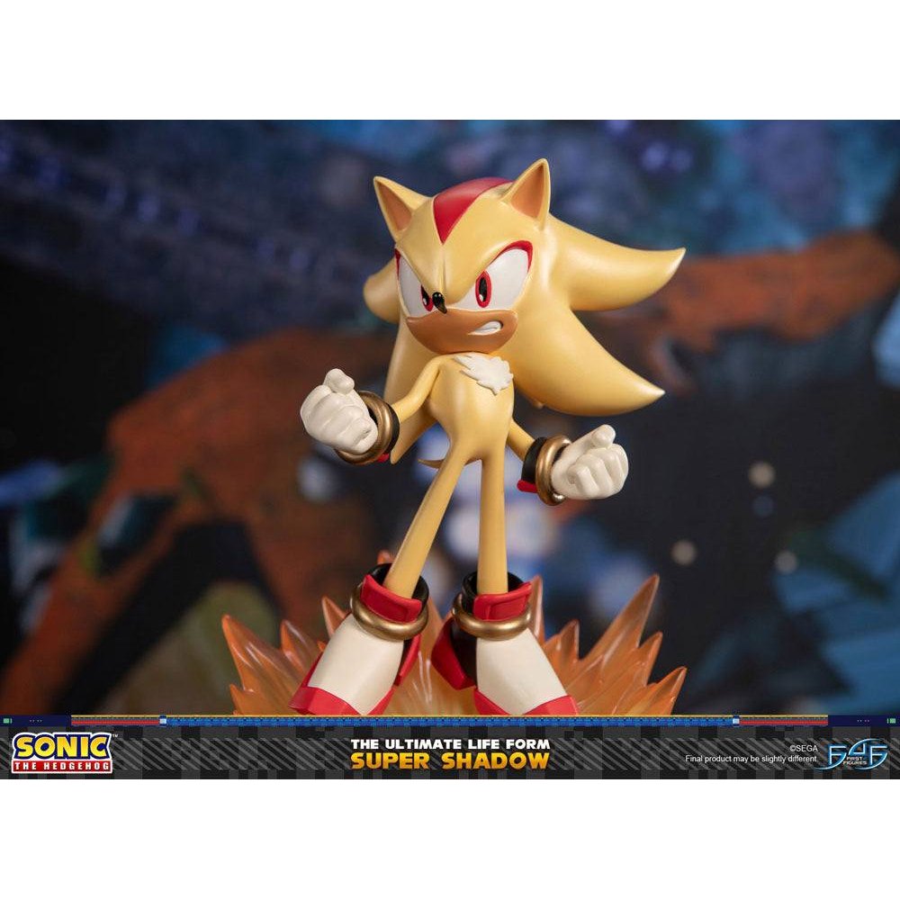 Sonic the Hedgehog The Ultimate Life Form Statue Super Shadow Standard Edition 32cm - Scale Statue - First 4 Figures - Hobby Figures UK