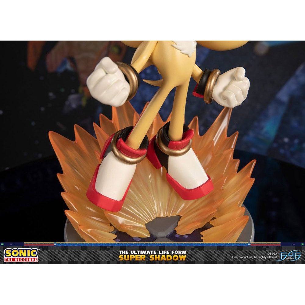 Sonic the Hedgehog The Ultimate Life Form Statue Super Shadow Standard Edition 32cm - Scale Statue - First 4 Figures - Hobby Figures UK