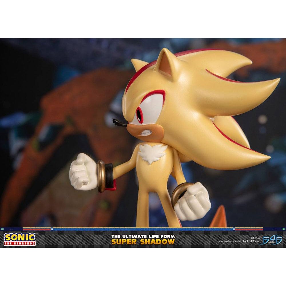 Sonic the Hedgehog The Ultimate Life Form Statue Super Shadow Standard Edition 32cm - Scale Statue - First 4 Figures - Hobby Figures UK