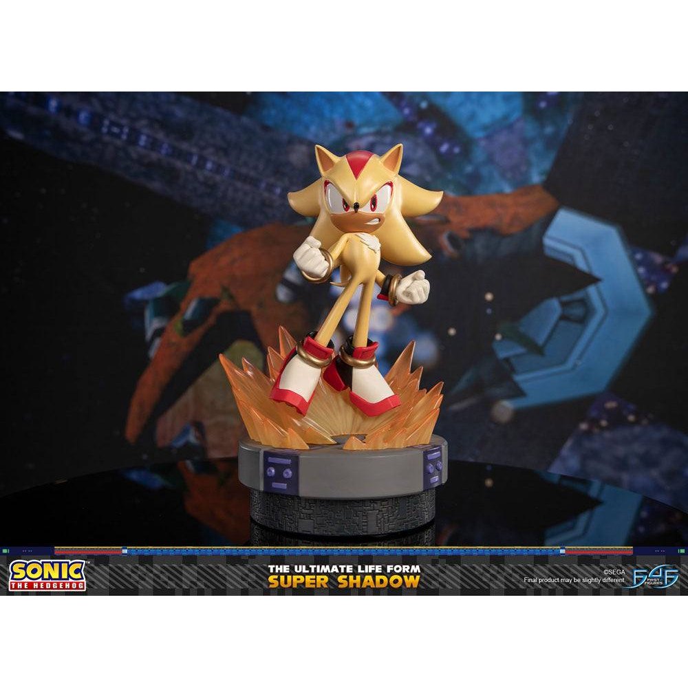 Sonic the Hedgehog The Ultimate Life Form Statue Super Shadow Standard Edition 32cm - Scale Statue - First 4 Figures - Hobby Figures UK
