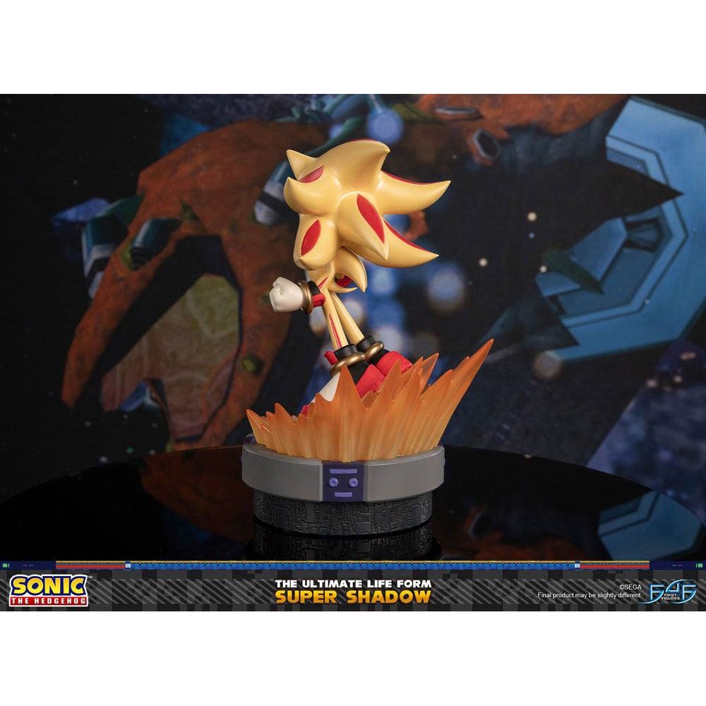 Sonic the Hedgehog The Ultimate Life Form Statue Super Shadow Standard Edition 32cm - Scale Statue - First 4 Figures - Hobby Figures UK