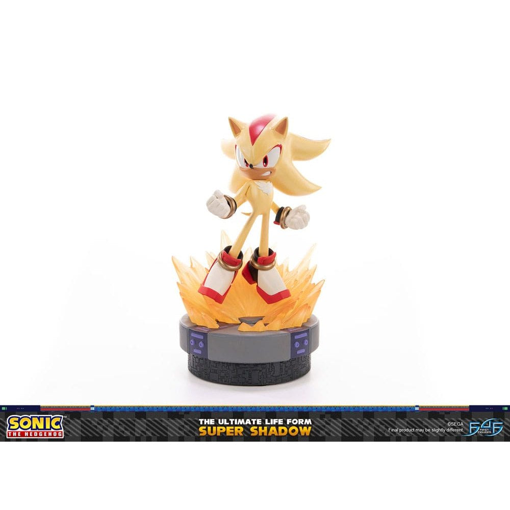 Sonic the Hedgehog The Ultimate Life Form Statue Super Shadow Standard Edition 32cm - Scale Statue - First 4 Figures - Hobby Figures UK
