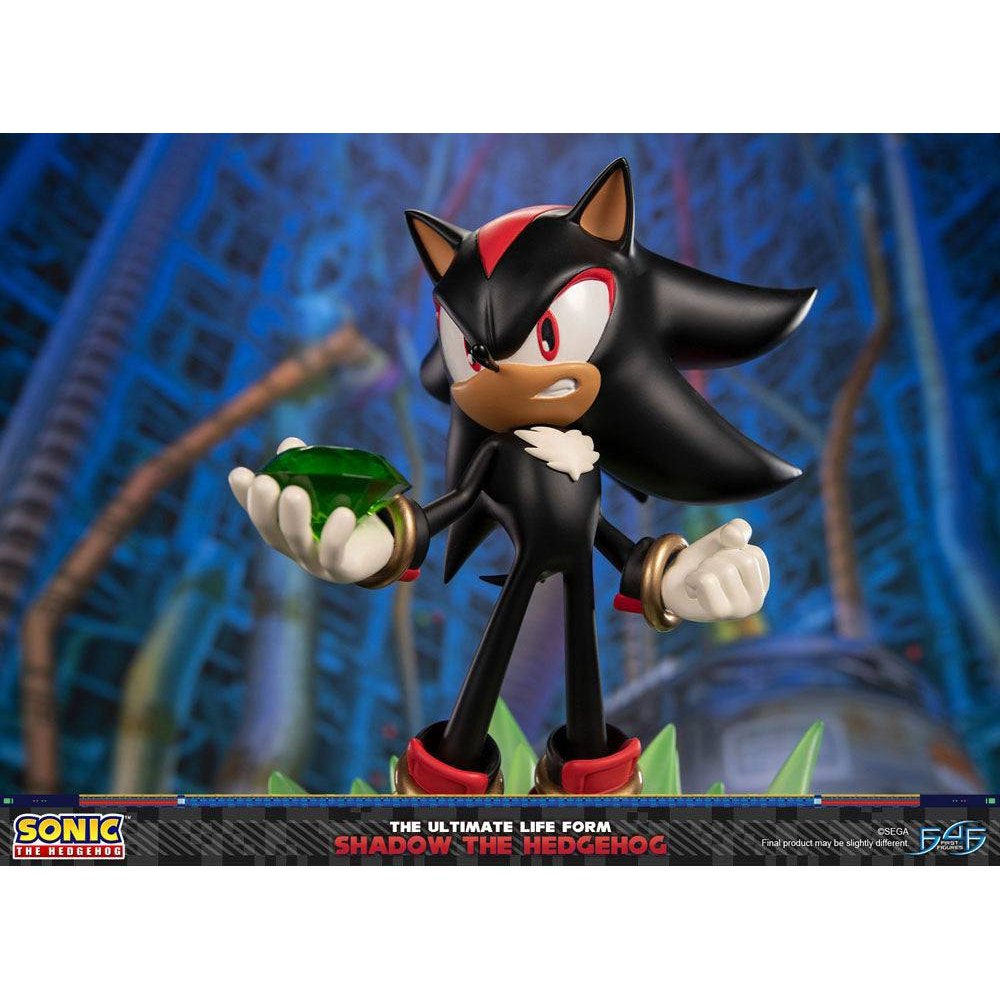 Sonic the Hedgehog The Ultimate Life Form Statue Shadow the Hedgehog Standard Edition 32cm - Scale Statue - First 4 Figures - Hobby Figures UK