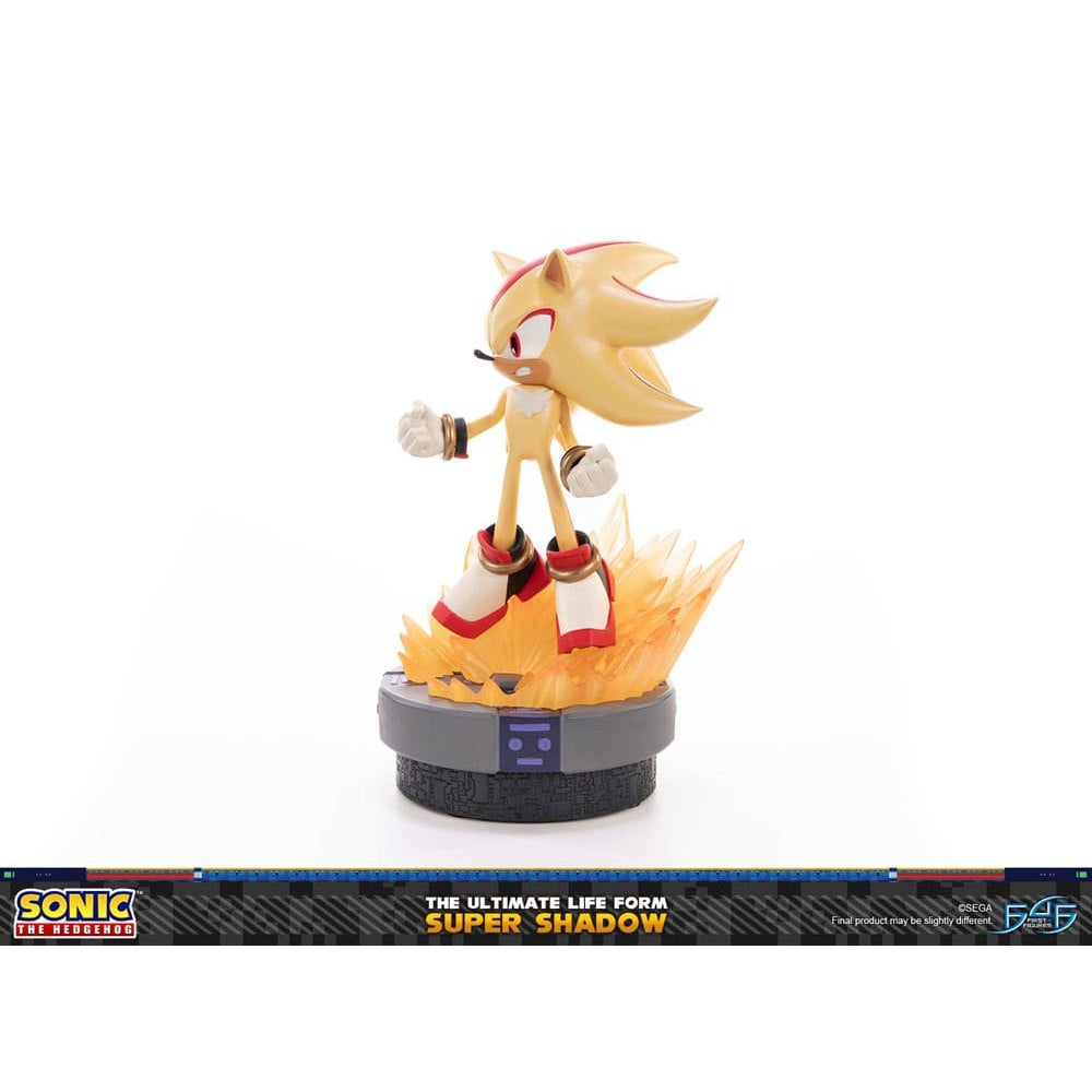 Sonic the Hedgehog The Ultimate Life Form Statue Super Shadow Standard Edition 32cm - Scale Statue - First 4 Figures - Hobby Figures UK