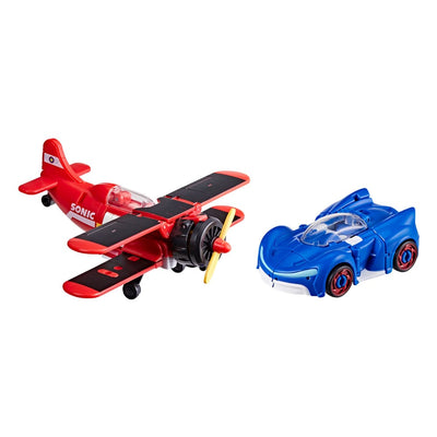 Sonic the Hedgehog x Transformers Action Figure Wingtail & Blue Booster 13cm - Action Figures - Hasbro - Hobby Figures UK