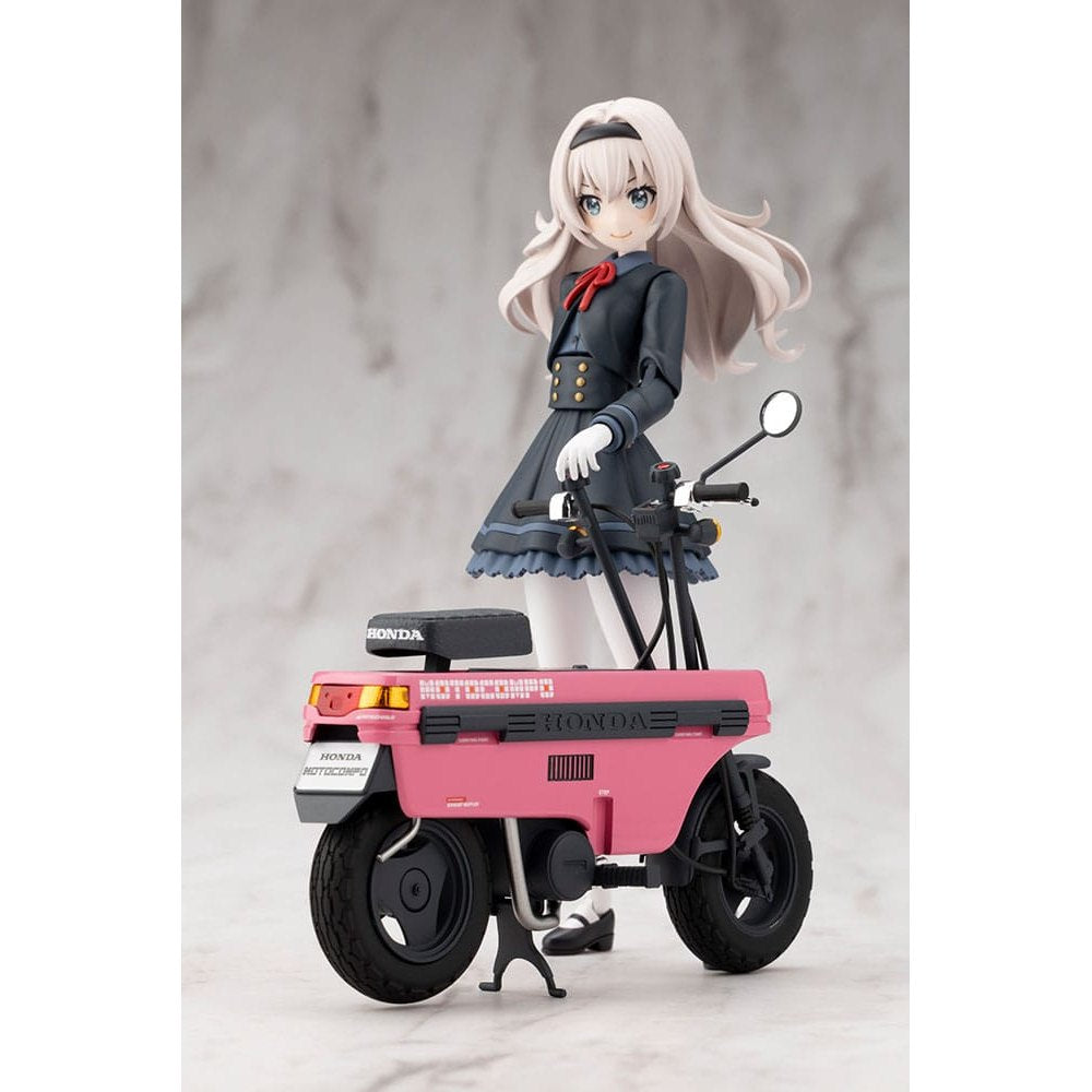 Sousai Shojo Teien Plastic Model Kit 1/10 Emma Koishikawa Nocturne with Honda AB12 Motocompo 14cm - Model Kit - Kotobukiya - Hobby Figures UK