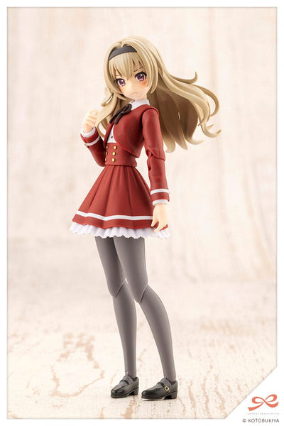 Sousai Shojo Teien Plastic Model Kit 1/10 Emma Koishikawa (St. Iris Gakuen Girl´s High School Winter Clothes) Dreaming Style Imperial Rose 14cm - Model Kit - Kotobukiya - Hobby Figures UK