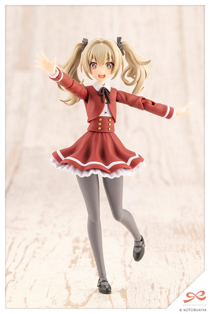Sousai Shojo Teien Plastic Model Kit 1/10 Emma Koishikawa (St. Iris Gakuen Girl´s High School Winter Clothes) Dreaming Style Imperial Rose 14cm - Model Kit - Kotobukiya - Hobby Figures UK