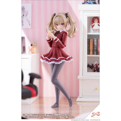 Sousai Shojo Teien Plastic Model Kit 1/10 Emma Koishikawa (St. Iris Gakuen Girl´s High School Winter Clothes) Dreaming Style Imperial Rose 14cm - Model Kit - Kotobukiya - Hobby Figures UK
