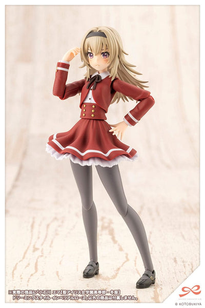 Sousai Shojo Teien Plastic Model Kit 1/10 Emma Koishikawa (St. Iris Gakuen Girl´s High School Winter Clothes) Dreaming Style Imperial Rose 14cm - Model Kit - Kotobukiya - Hobby Figures UK