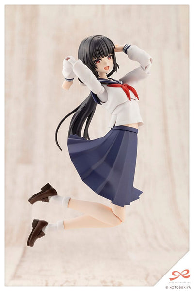 Sousai Shojo Teien Plastic Model Kit 1/10 Kuon Yakushiji Toudou High School Uniform 16cm - Model Kit - Kotobukiya - Hobby Figures UK