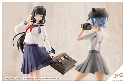 Sousai Shojo Teien Plastic Model Kit 1/10 Kuon Yakushiji Toudou High School Uniform 16cm - Model Kit - Kotobukiya - Hobby Figures UK