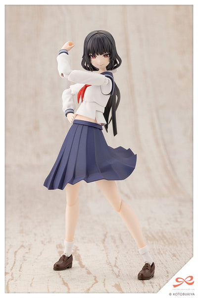 Sousai Shojo Teien Plastic Model Kit 1/10 Kuon Yakushiji Toudou High School Uniform 16cm - Model Kit - Kotobukiya - Hobby Figures UK