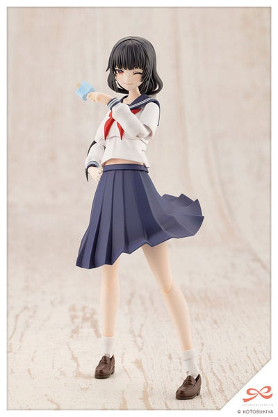 Sousai Shojo Teien Plastic Model Kit 1/10 Kuon Yakushiji Toudou High School Uniform 16cm - Model Kit - Kotobukiya - Hobby Figures UK
