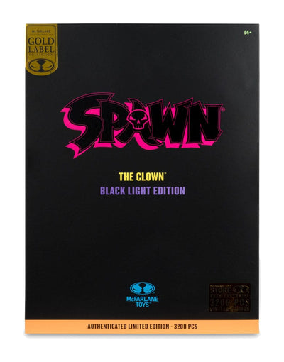 Spawn Action Figure The Clown (Black Light Edition) (Gold Label) 30cm - Action Figures - McFarlane Toys - Hobby Figures UK