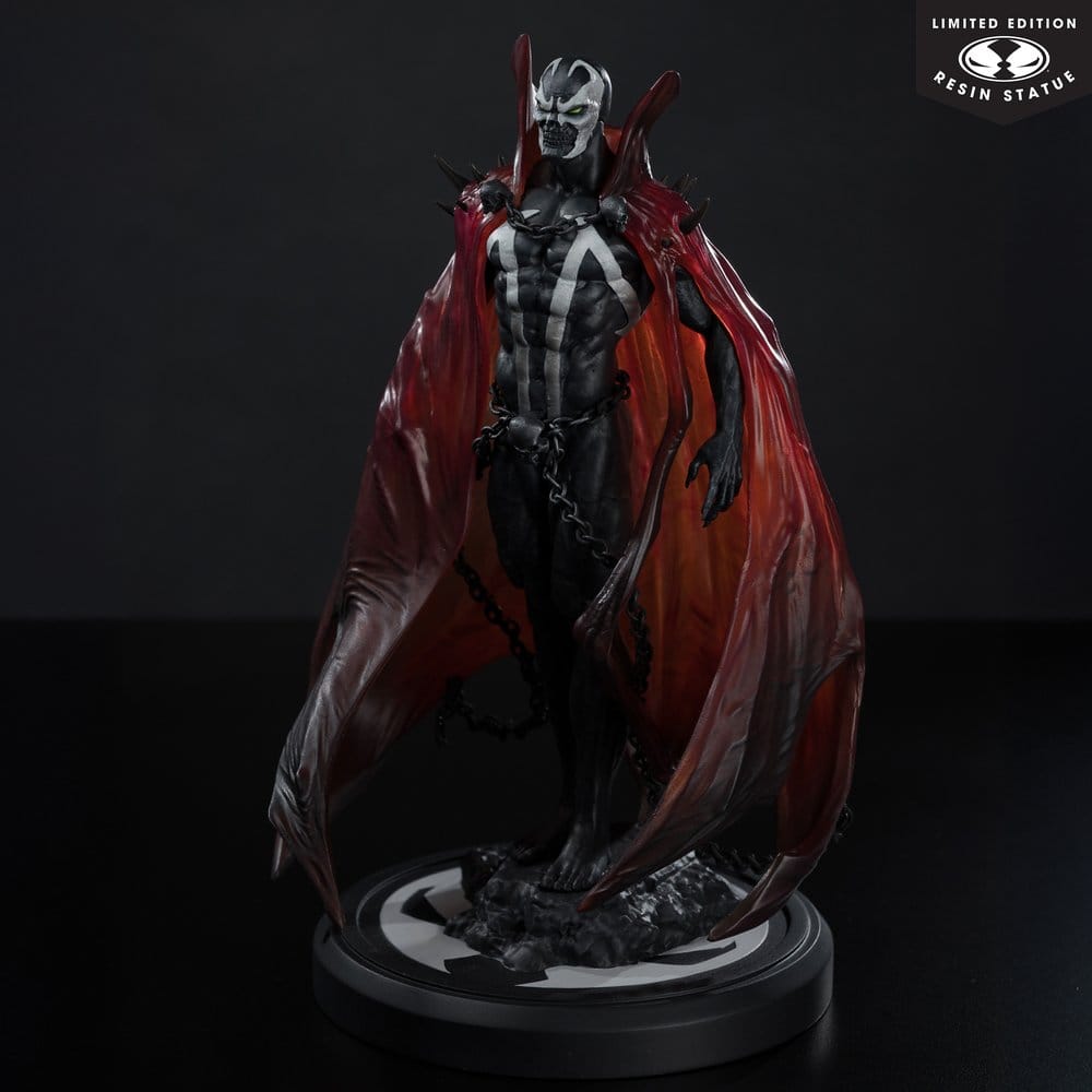 Spawn Black White & Red All Over Statue 1/10 Spawn by Pupeteer Lee