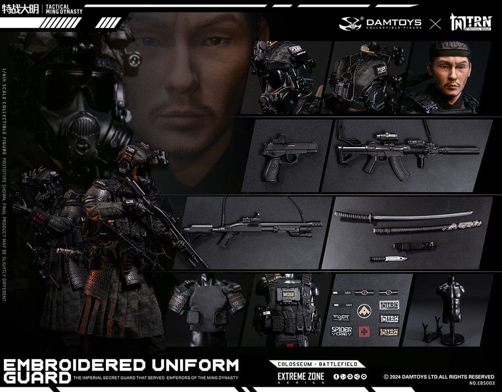 Special Warfare Ming Dynasty Extreme Zone Action Figure 1/6 Jinyiwei 28cm - Action Figures - Damtoys - Hobby Figures UK