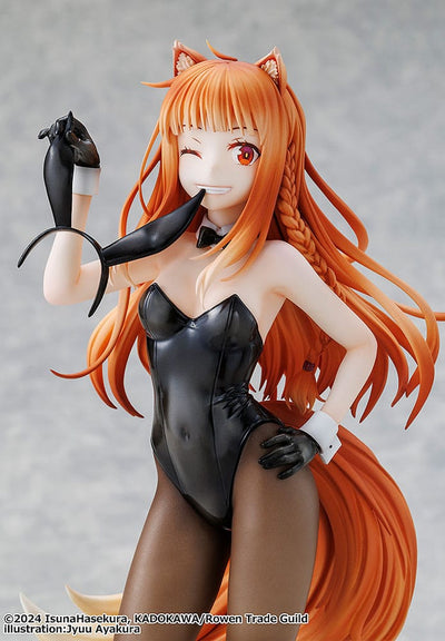 Spice and Wolf: Merchant Meets the Wise Wolf PVC Statue 1/7 Holo Light Novel bunny Ver. illustration by Jyuu Ayakura 23cm - Scale Statue - Kadokawa - Hobby Figures UK