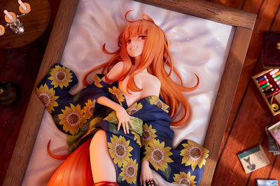 Spice and Wolf: Merchant Meets the Wise Wolf PVC Statue 1/7 Holo: Yukata Beauty Ver. 14cm - Scale Statue - Kadokawa - Hobby Figures UK