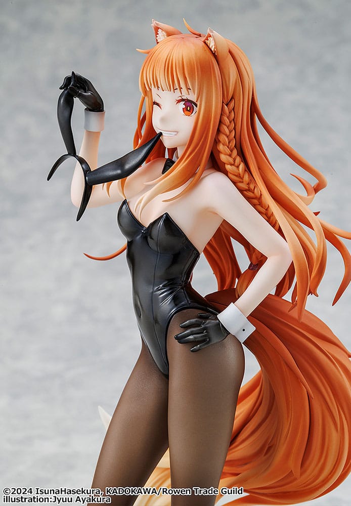 Spice and Wolf: Merchant Meets the Wise Wolf PVC Statue 1/7 Holo Light Novel bunny Ver. illustration by Jyuu Ayakura 23cm - Scale Statue - Kadokawa - Hobby Figures UK