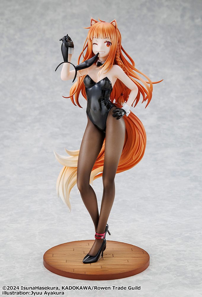 Spice and Wolf: Merchant Meets the Wise Wolf PVC Statue 1/7 Holo Light Novel bunny Ver. illustration by Jyuu Ayakura 23cm - Scale Statue - Kadokawa - Hobby Figures UK