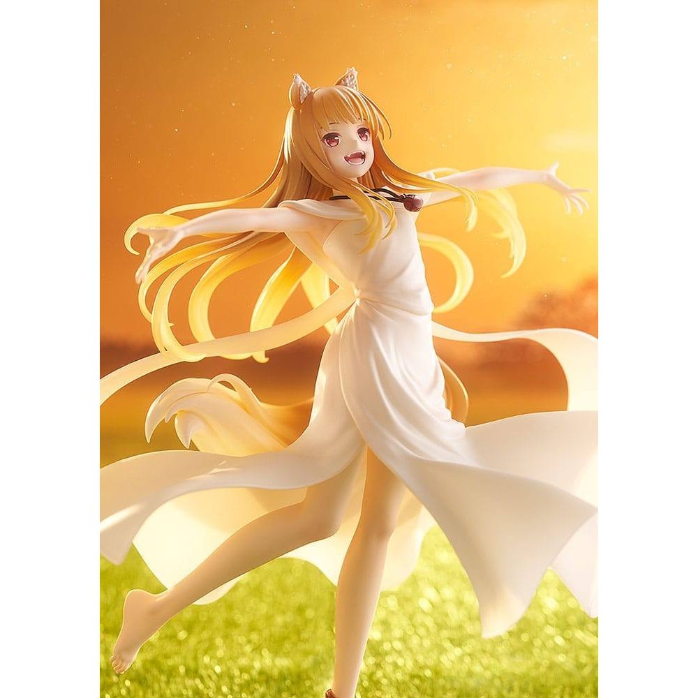 Spice and Wolf: Merchant Meets the Wise Wolf Pop Up Parade PVC Statue Holo: Abundant Harvest Ver. L Size 23cm - Scale Statue - Good Smile Company - Hobby Figures UK