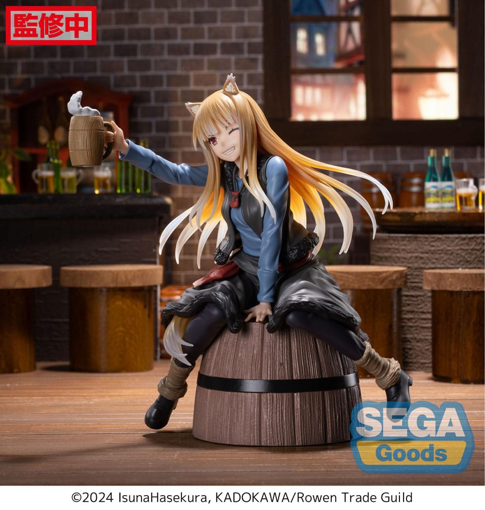 Spice and Wolf: Merchant meets the Wise Wolf Luminasta PVC Statue Holo 15cm - Scale Statue - Sega - Hobby Figures UK