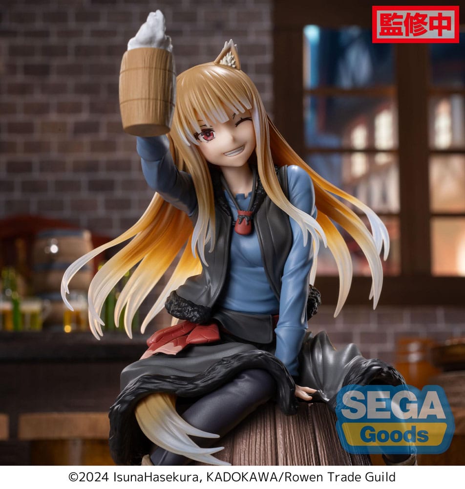 Spice and Wolf: Merchant meets the Wise Wolf Luminasta PVC Statue Holo 15cm - Scale Statue - Sega - Hobby Figures UK