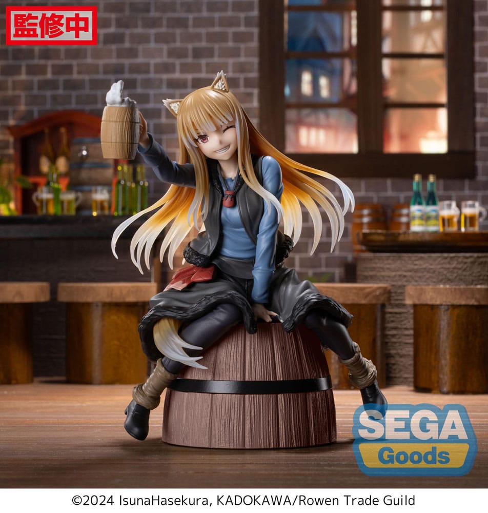 Spice and Wolf: Merchant meets the Wise Wolf Luminasta PVC Statue Holo 15cm - Scale Statue - Sega - Hobby Figures UK