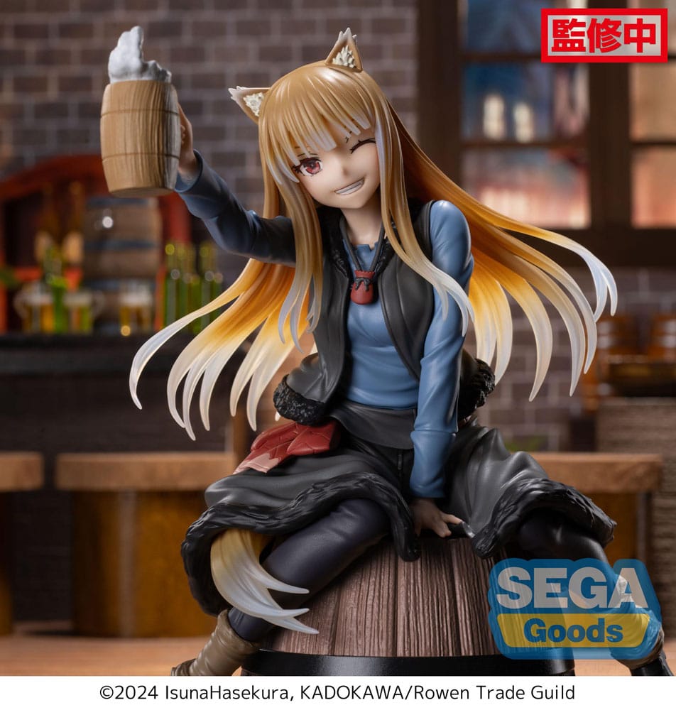 Spice and Wolf: Merchant meets the Wise Wolf Luminasta PVC Statue Holo 15cm - Scale Statue - Sega - Hobby Figures UK