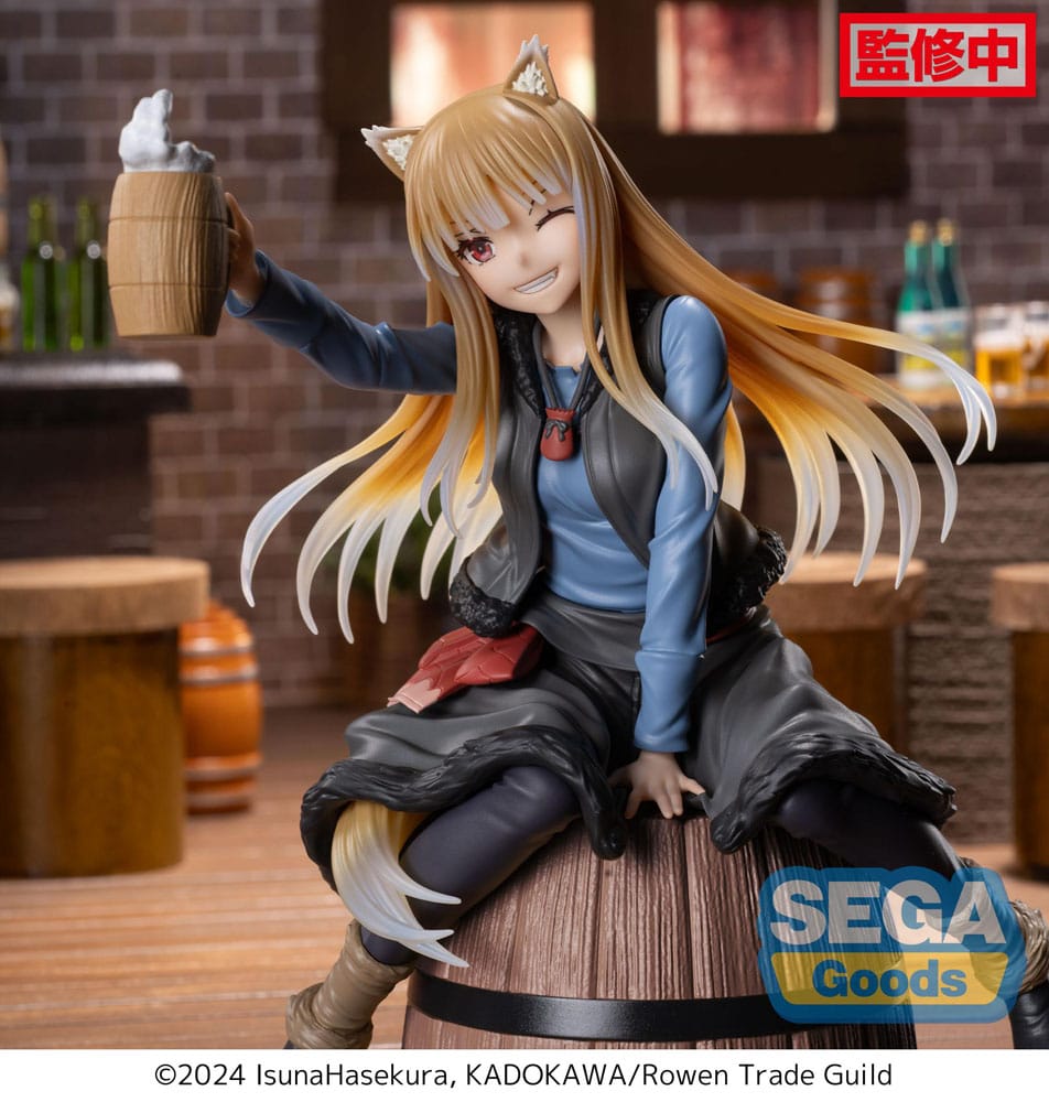 Spice and Wolf: Merchant meets the Wise Wolf Luminasta PVC Statue Holo 15cm - Scale Statue - Sega - Hobby Figures UK