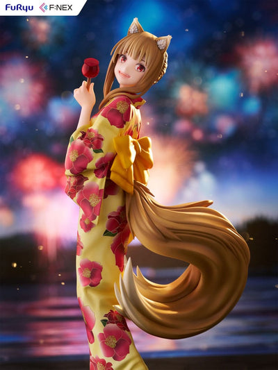 Spice and Wolf PVC Statue 1/7 Holo Yukata Ver. 23cm - Scale Statue - Furyu - Hobby Figures UK