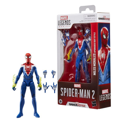 Spider-Man 2 Marvel Legends Gamerverse Action Figure Miles Morales (Upgraded Suit Style) 15cm - Action Figures - Hasbro - Hobby Figures UK