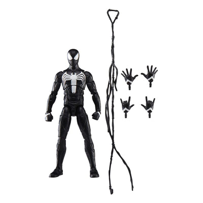 Spider-Man 2 Marvel Legends Gamerverse Action Figure Peter Parker (Black Suit) 15cm - Action Figures - Hasbro - Hobby Figures UK