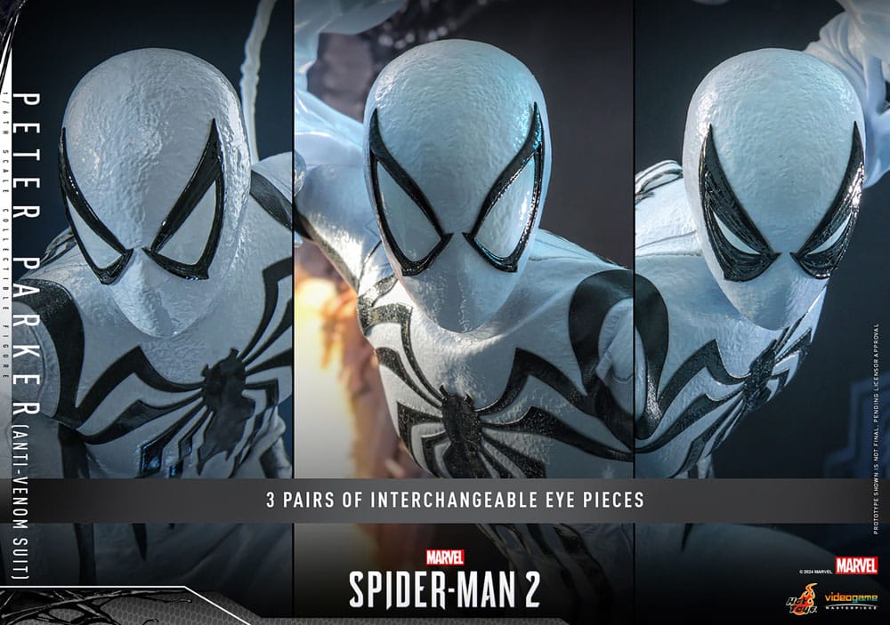 Spider-Man 2 Video Game Masterpiece Action Figure 1/6 Peter Parker (Anti-Venom Suit) 30cm - Action Figures - Hot Toys - Hobby Figures UK