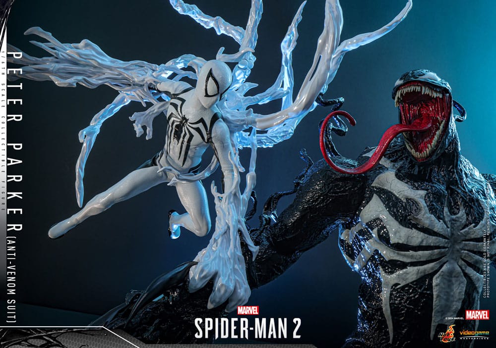 Spider-Man 2 Video Game Masterpiece Action Figure 1/6 Peter Parker (Anti-Venom Suit) 30cm - Action Figures - Hot Toys - Hobby Figures UK