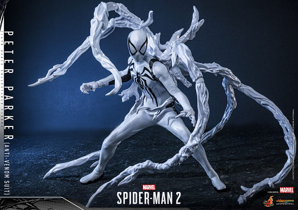 Spider-Man 2 Video Game Masterpiece Action Figure 1/6 Peter Parker (Anti-Venom Suit) 30cm - Action Figures - Hot Toys - Hobby Figures UK